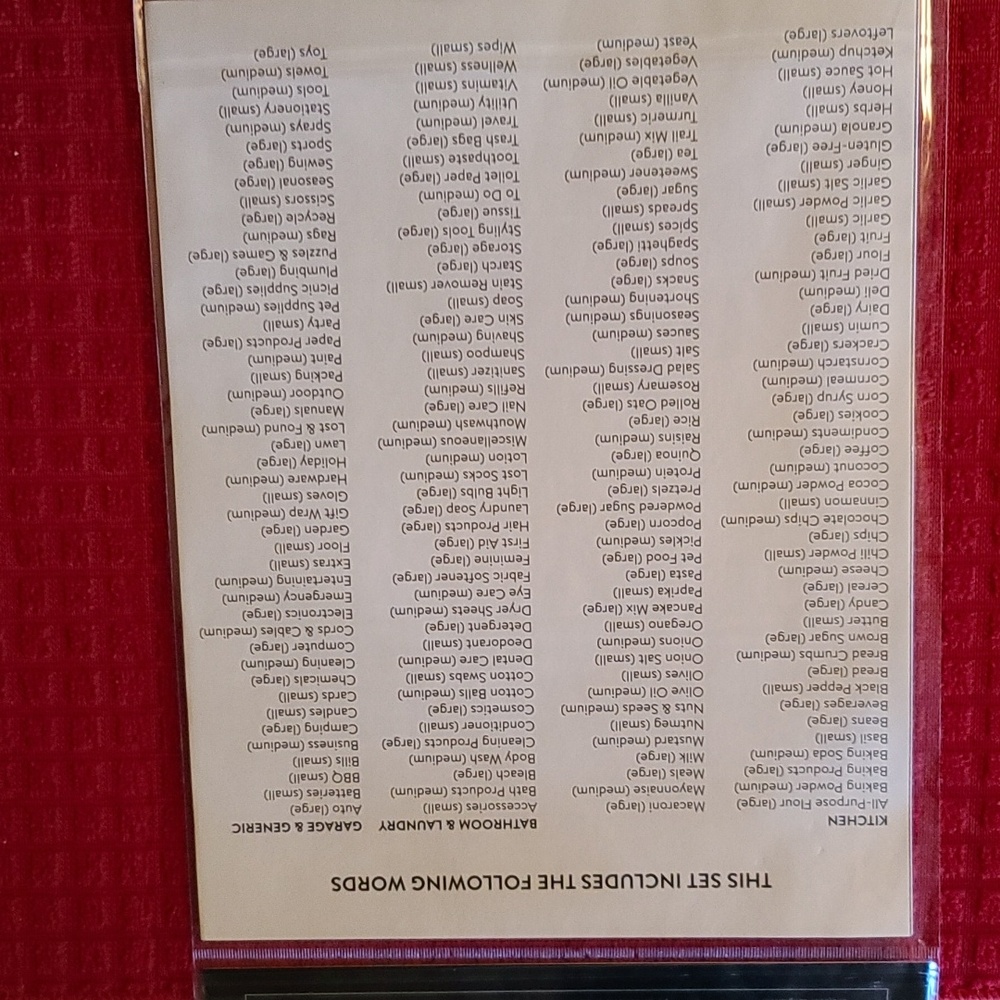 RAE DUNN LABELS - Picture 2 of 6